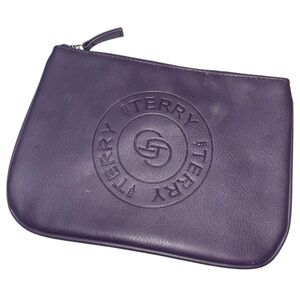 By Terry‎ Deep Purple Faux Leather Cosmetic Case